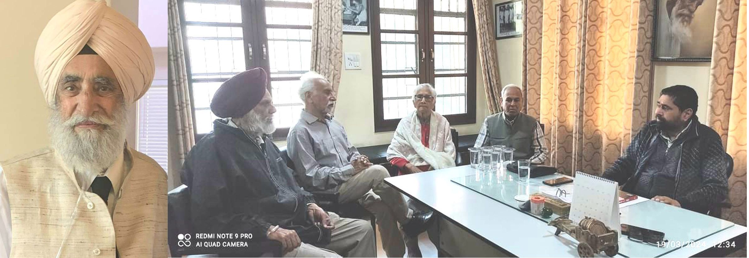 Tribute to Advocate Balbir Singh Bassi in Desh Bhagat Memorial Hall